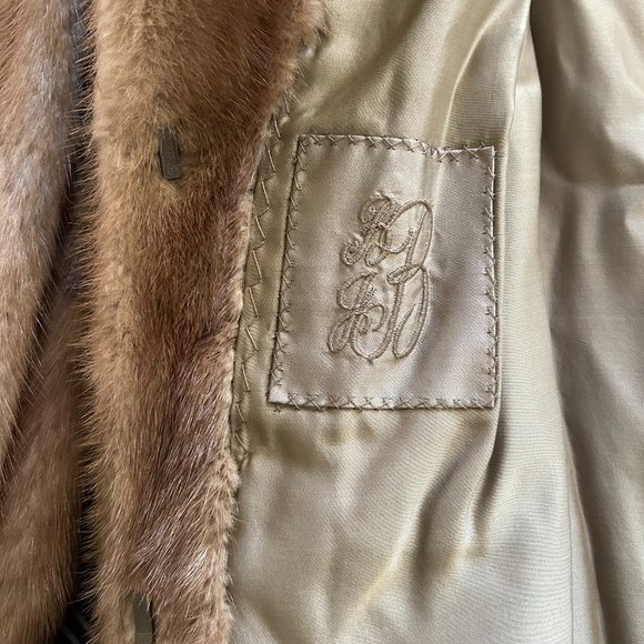 Vintage 1950's Fur Coat - Picture 4 of 7
